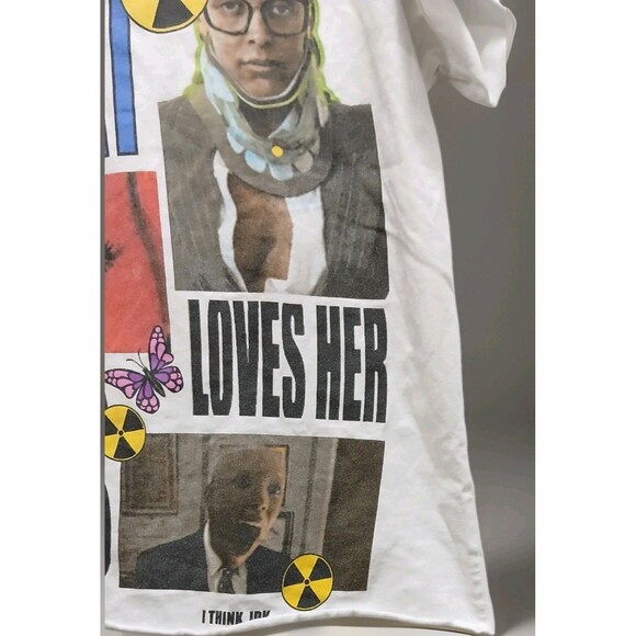 Doja Cat Scarlet Tour Graphic Tee Medium Doja Cat Loves Her Fans Distressed Hems - Picture 6 of 10